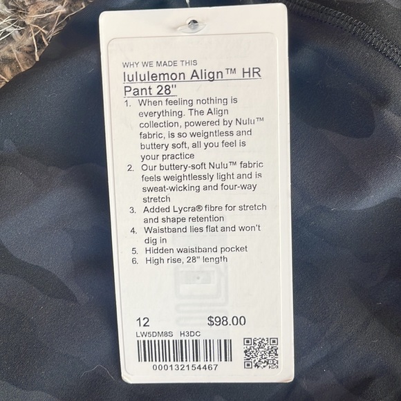 BRAND NEW LULULEMON LEGGINGS - Picture 2 of 2